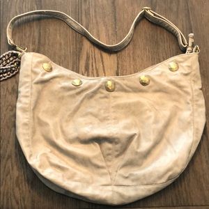 Gray big Buddha hand bag